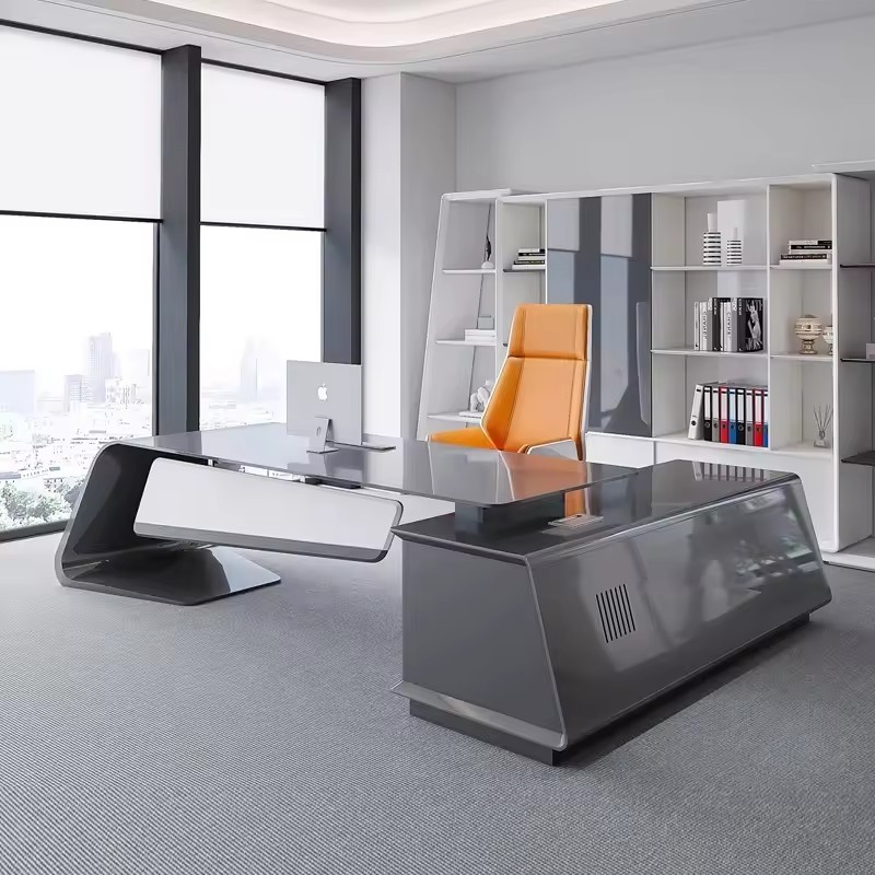 KD33 escritorio office furniture boss desk manager executive office desk table ceo luxury desk boss table for office