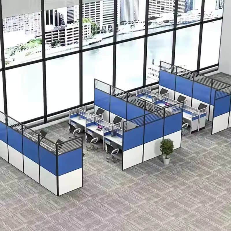 HYZ-54-2 Factory Customized Room Partition Wall Divider Movable Office Wall Partitions Mobile Office Screen Partition