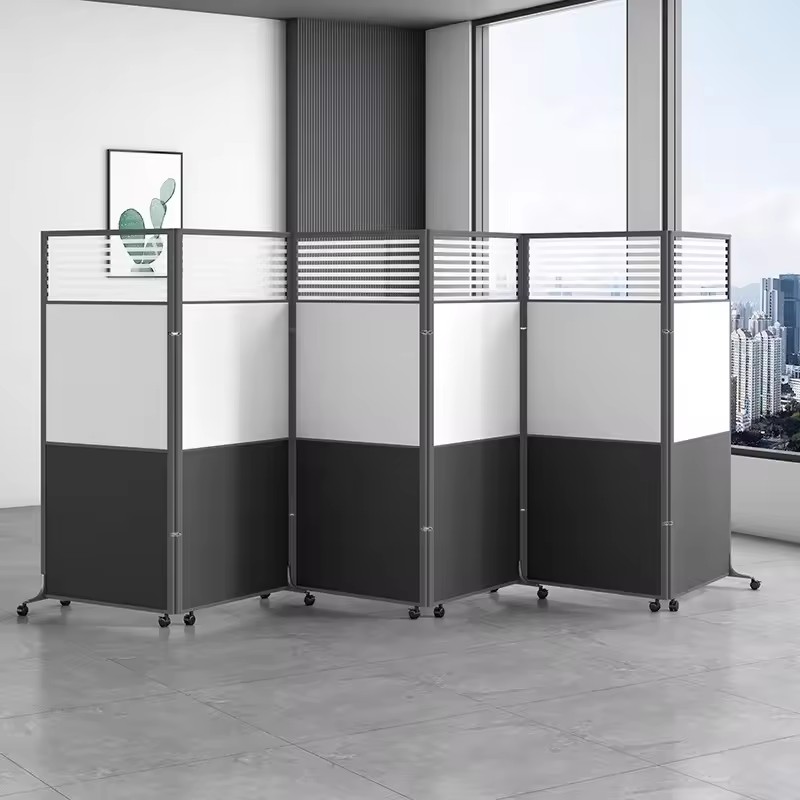 YDPF-012 modern foldable screen movable partition office table divider partition panel wall office partitions wall